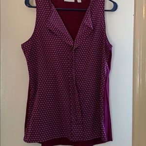 New York & Co Maroon tank top